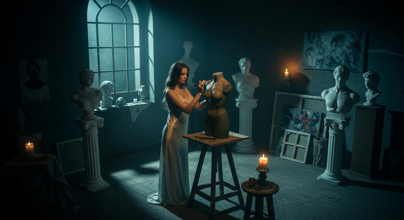 Parisian Moonlight: forbidden desires in an artist's atelier