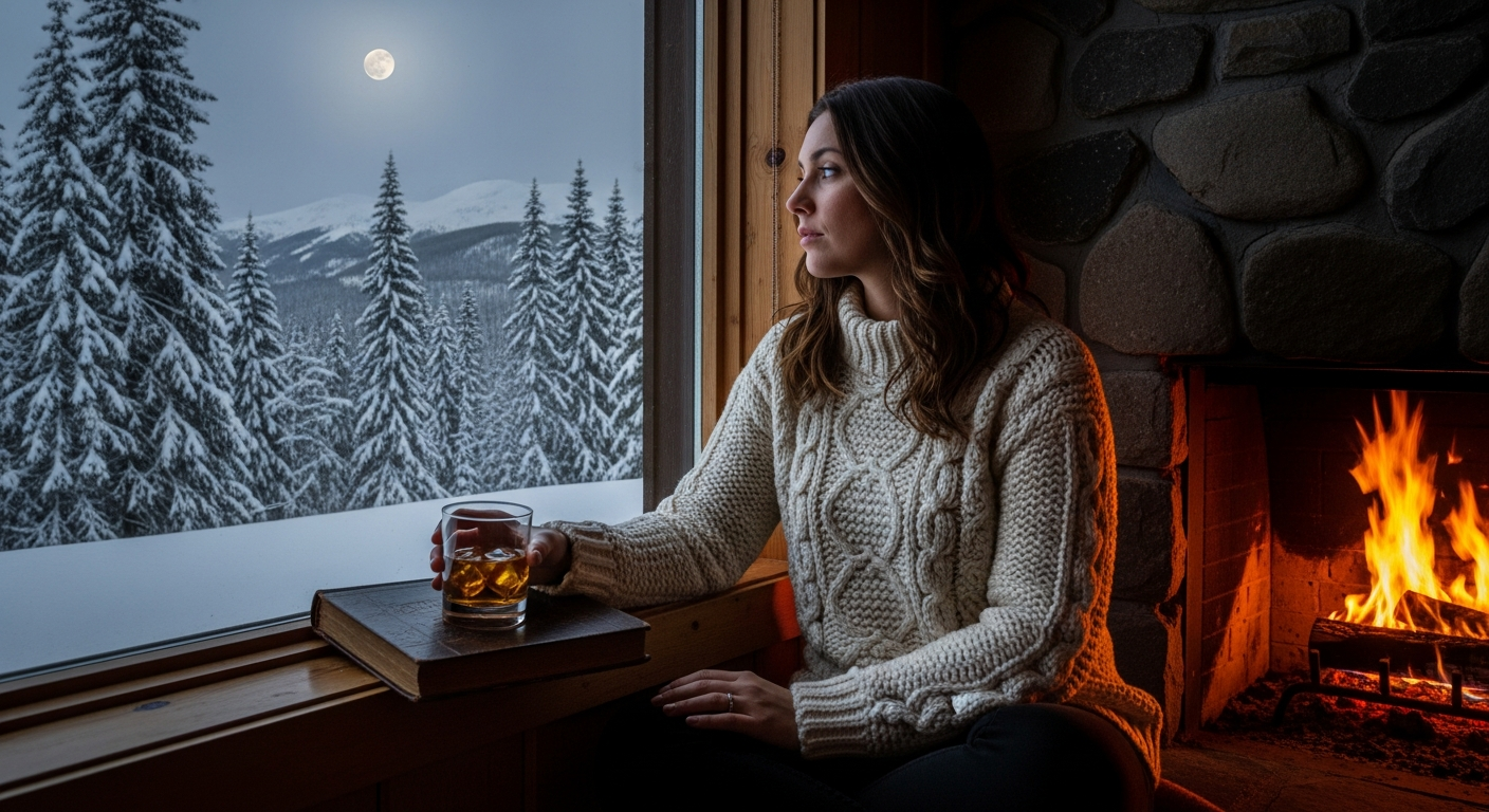 The Alpine Lodge: snow-bound secrets and crackling fires