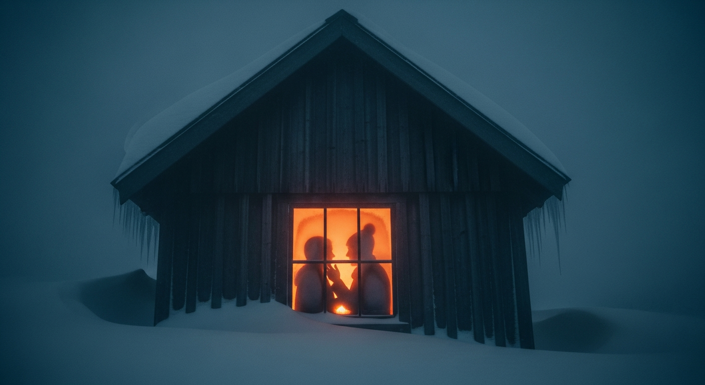 The Alpine Sanctuary: a blizzard, a cabin, and unexpected warmth
