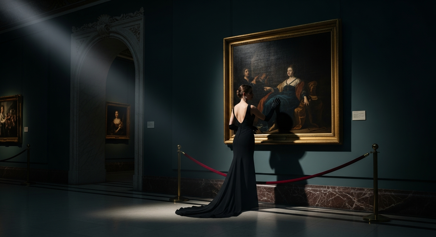 The Art Gallery After Hours: hushed whispers and forbidden touches