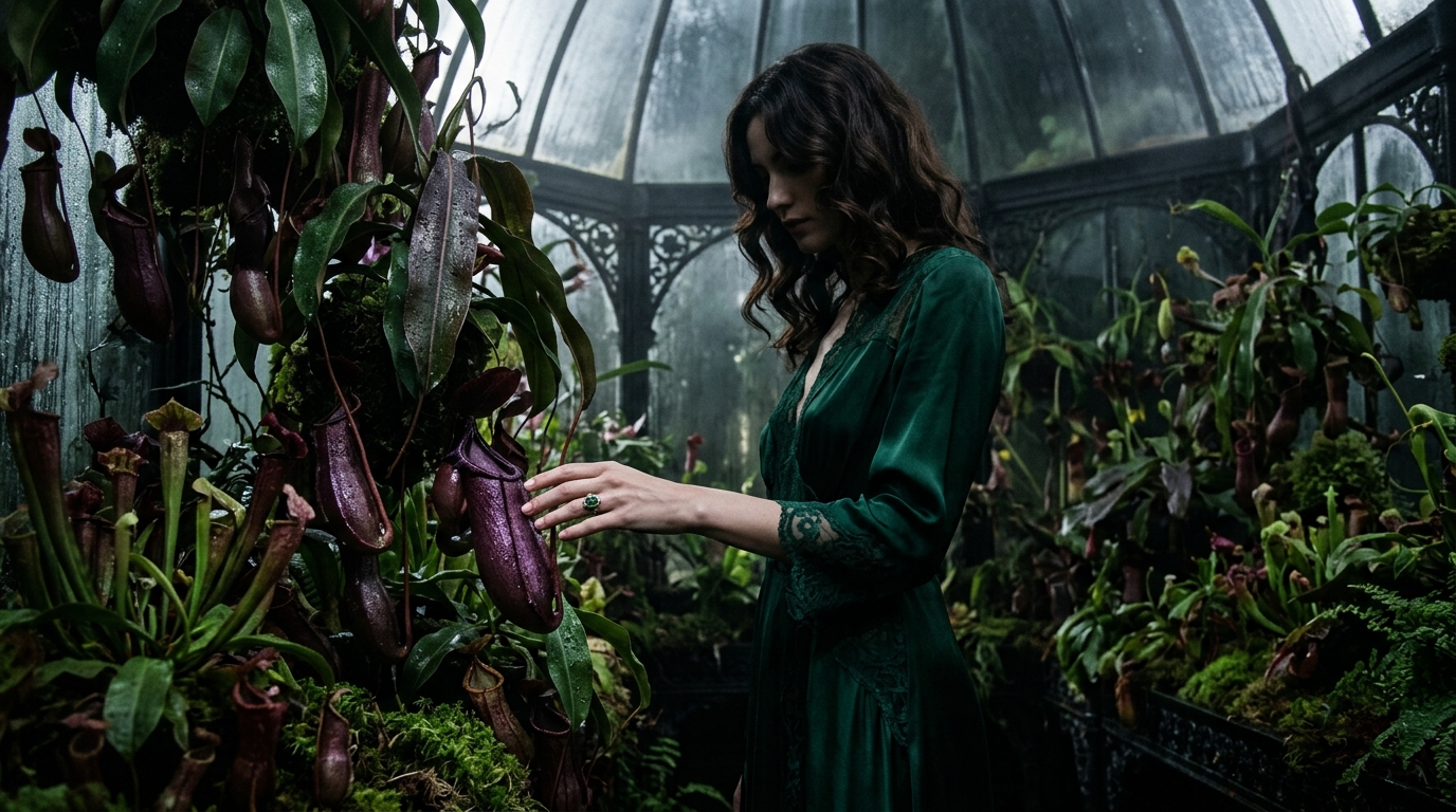 The Botanist's Conservatory: secrets blooming under glass