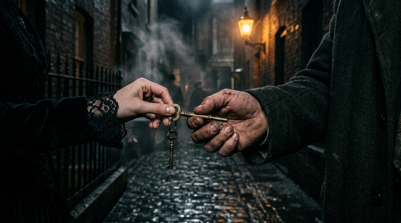 The Clockwork Inn: a whispered pact in a steamy, gaslit city