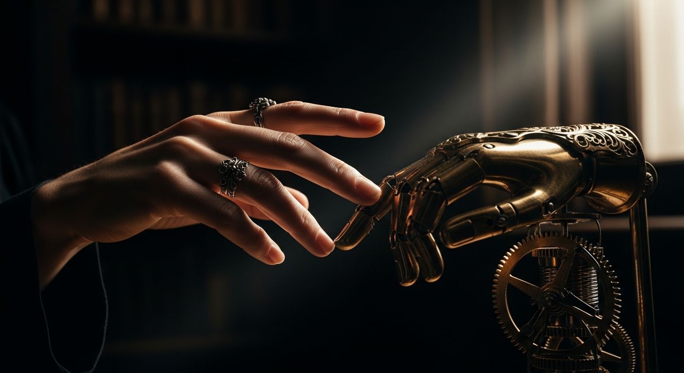 The Clockwork Muse: a forgotten artifact, a forbidden touch