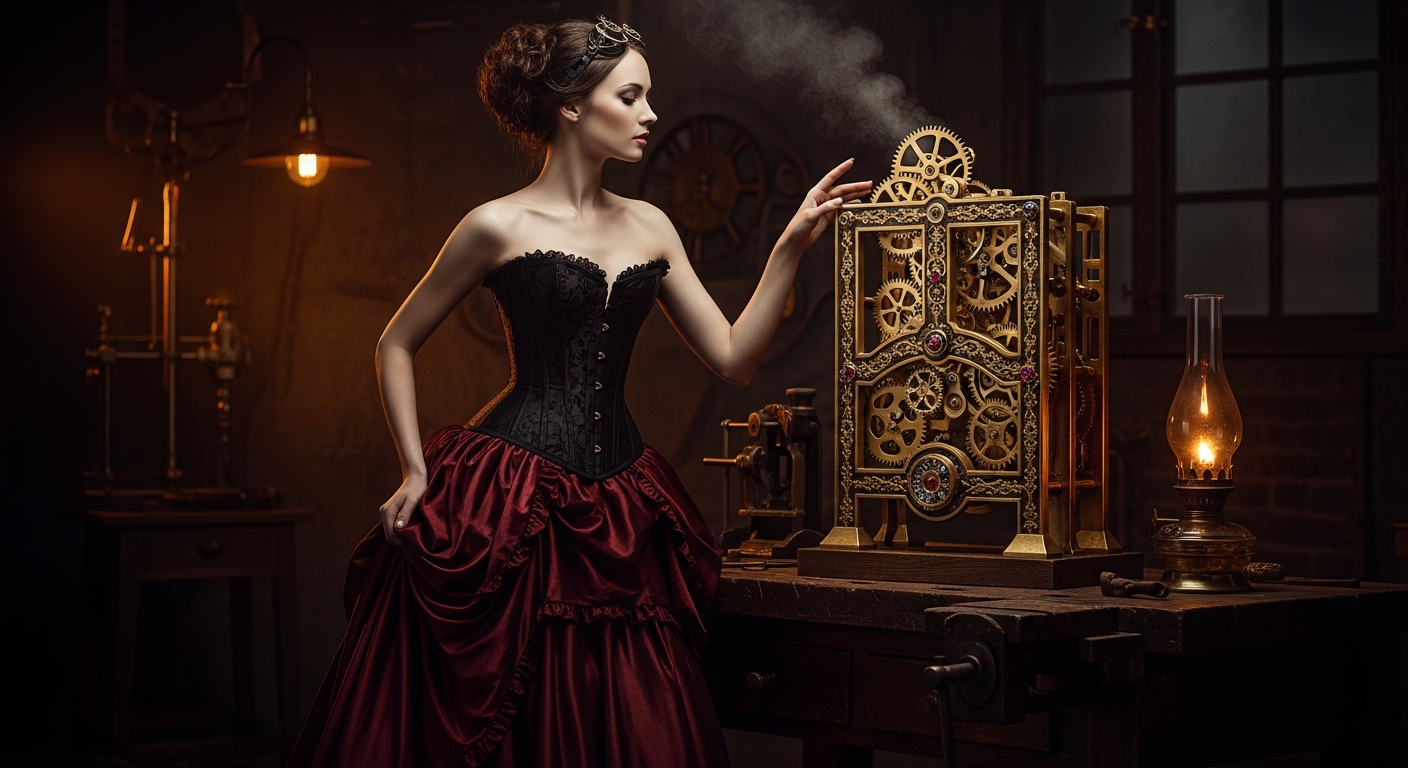 The Clockwork Muse: forbidden desires in a Steampunk workshop