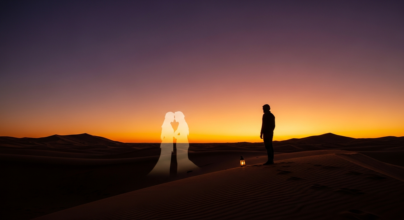 The Desert Solstice: burning sands, a shared mirage