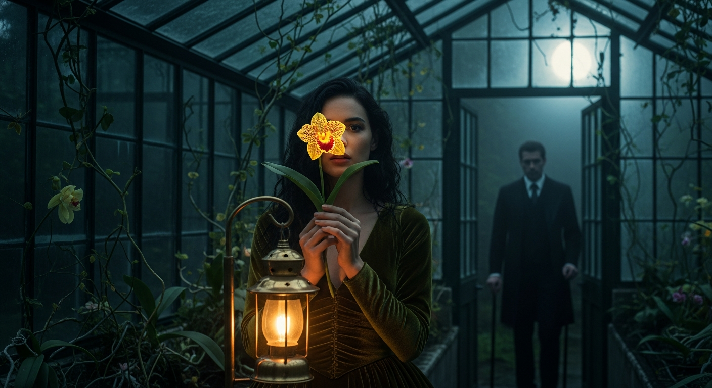 The Gilded Aviary: a botanist's secret, a patron's watchful gaze