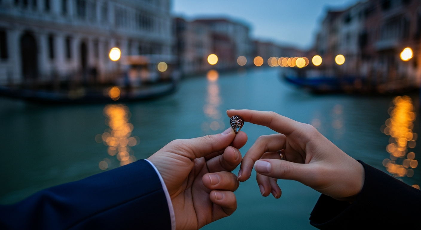 The Last Gondola: a Venetian shadow, a stranger's silken hand