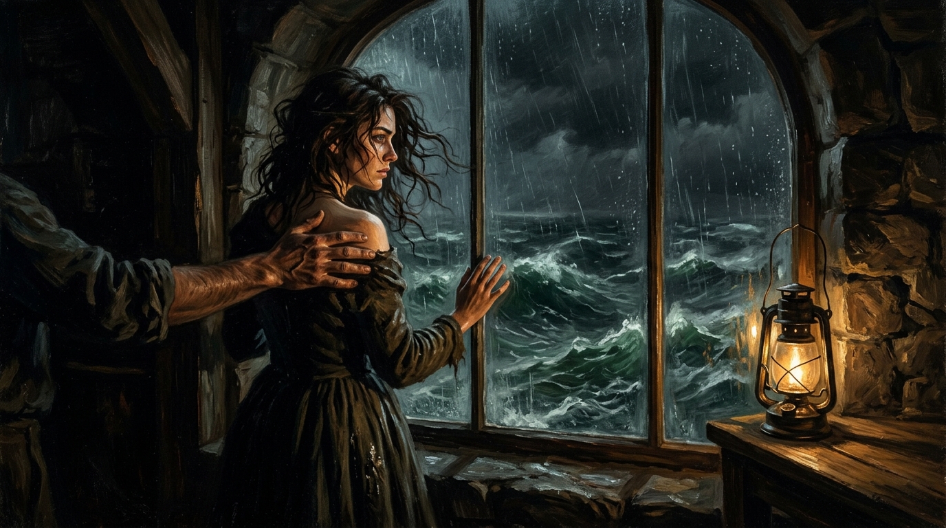 The Lighthouse Keeper's Daughter: a storm brews, a forbidden love