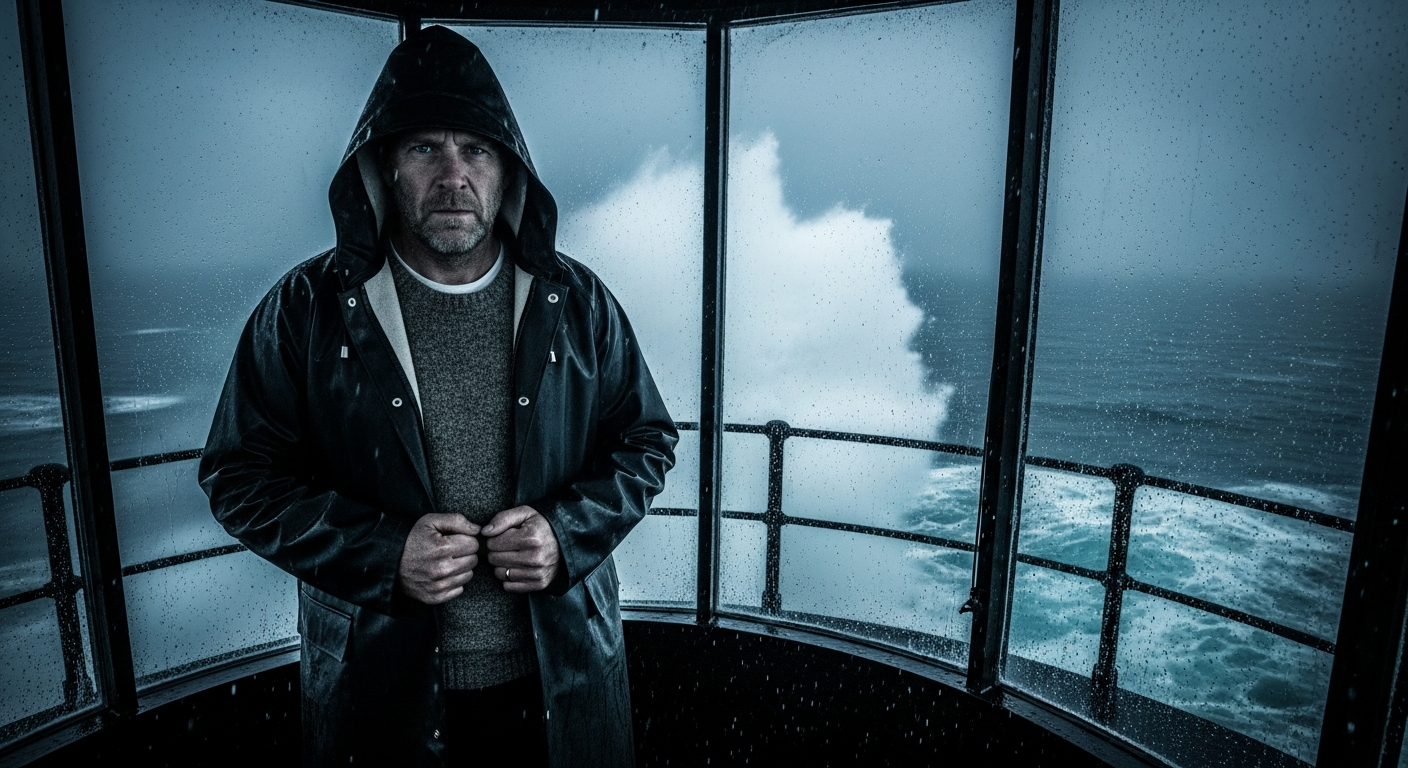 The Lighthouse Keeper's Secret: storm-swept nights and urgent desires