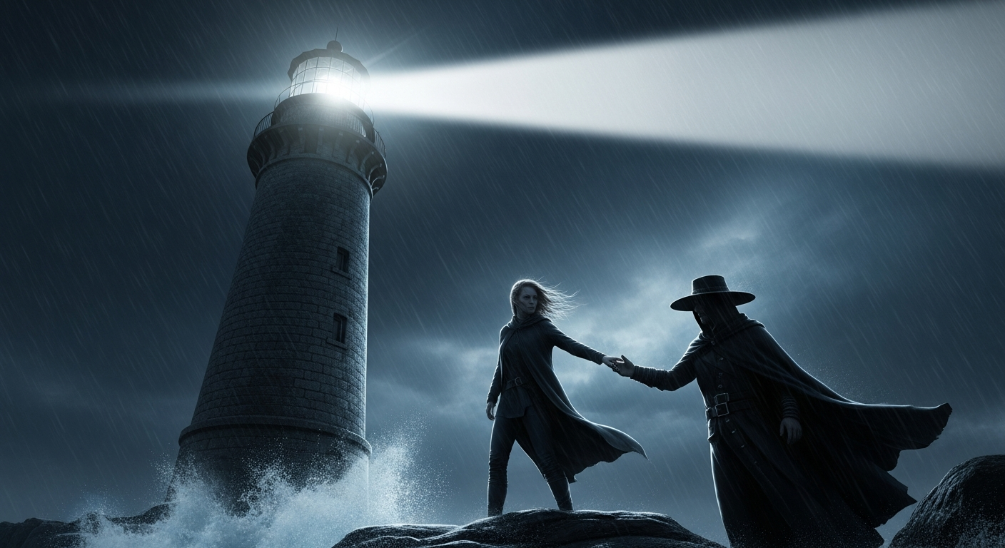 The Lost Lighthouse: a storm, a stranger, and a sheltering embrace
