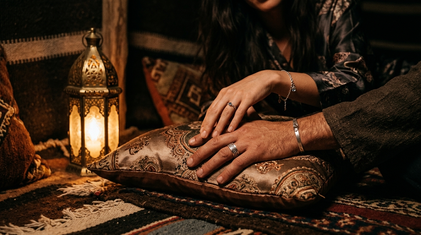 The Nomad's Tent: a fleeting connection in the desert winds