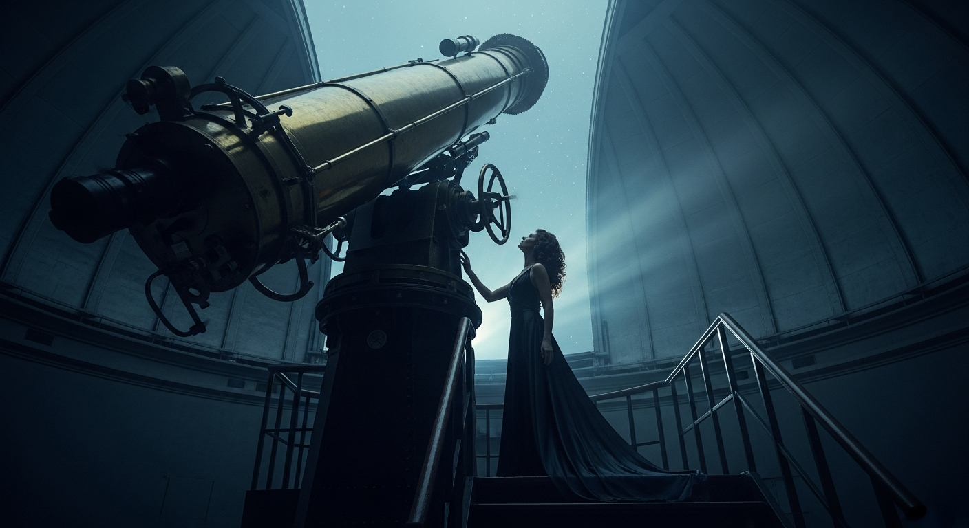The Observatory's Secret: starlight, old glass, and new desires