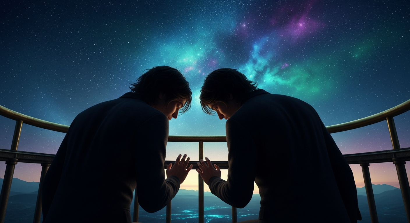 The Observatory's Shadow: a shared gaze under an unfamiliar sky