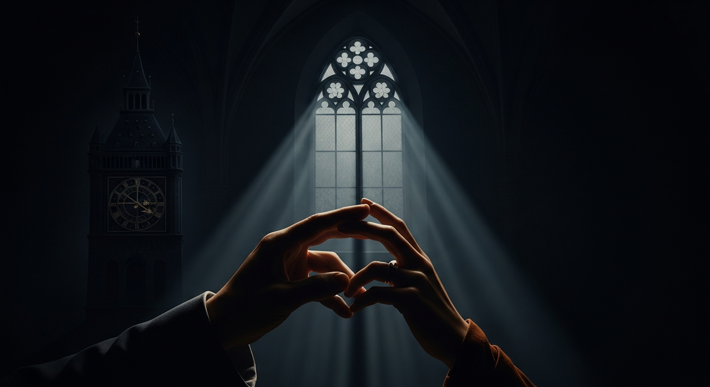 The Obsidian Clocktower: time stops, two hearts collide
