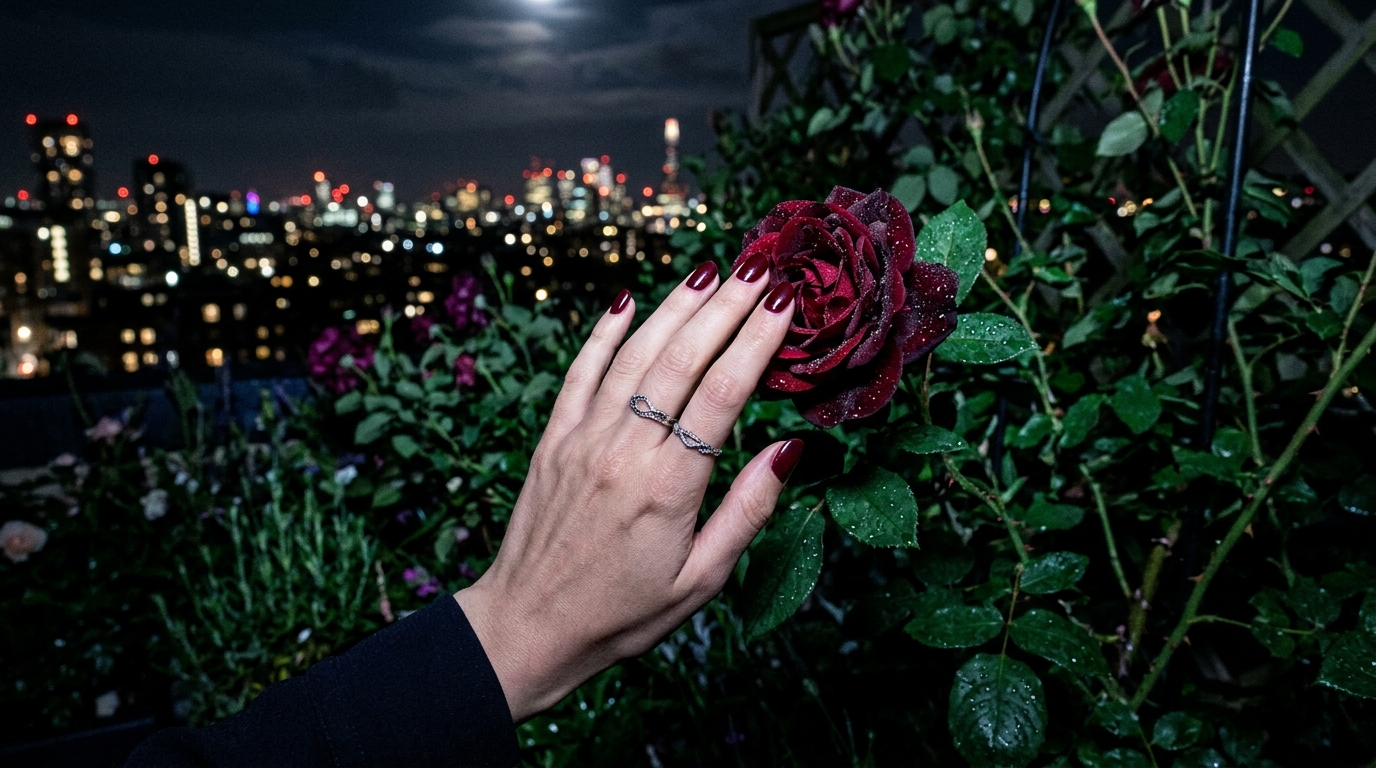 The Rooftop Garden: hidden desires under city lights