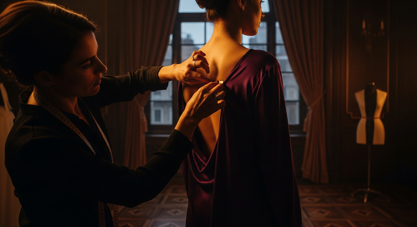 The Seamstress's Measure: an intimate fitting in a hidden boutique