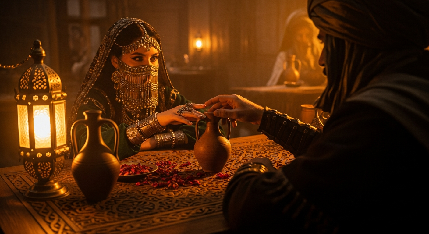 The Silk Road Tavern: a clandestine encounter in ancient Samarkand