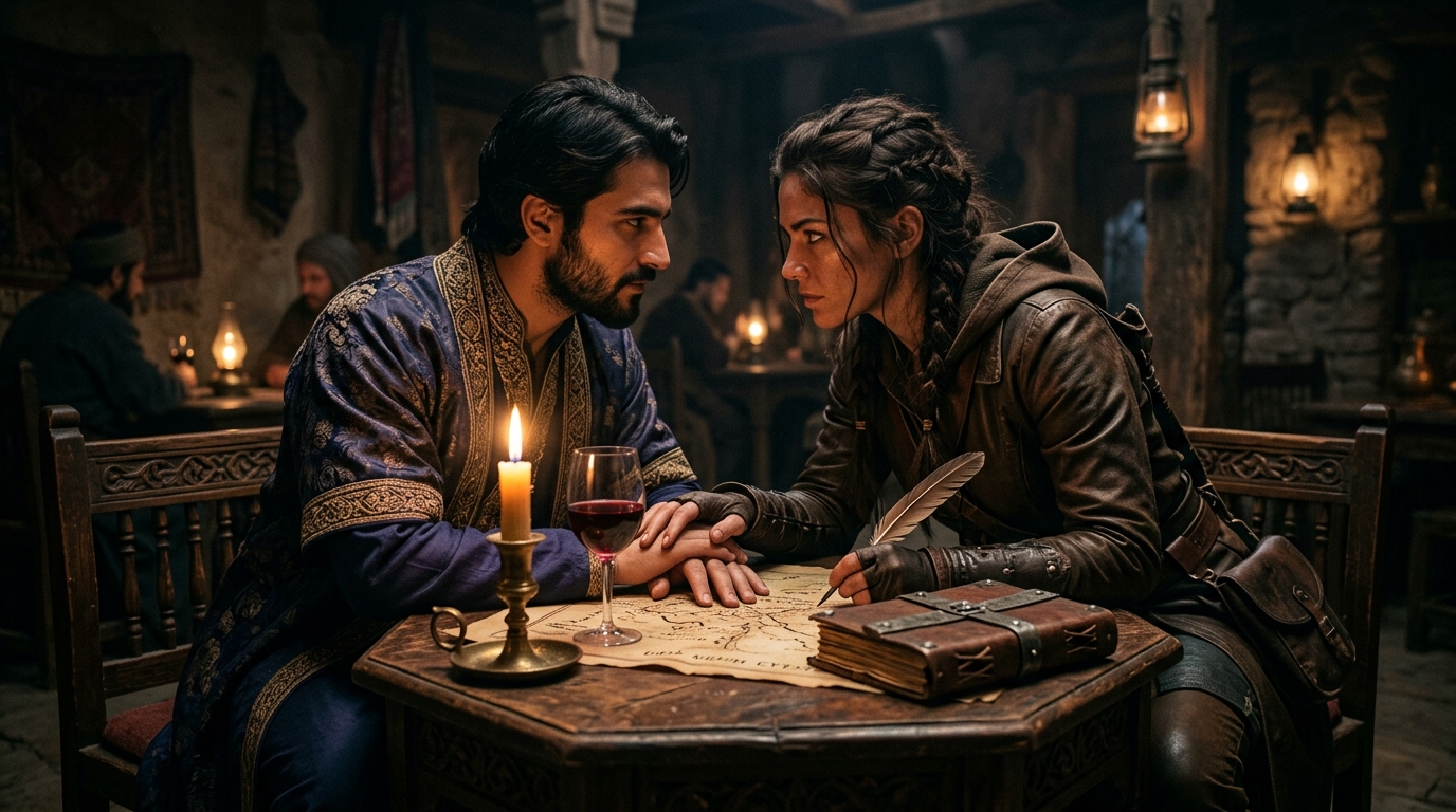 The Silk Road Tavern: a rogue and a scholar, a night in ancient Samarkand