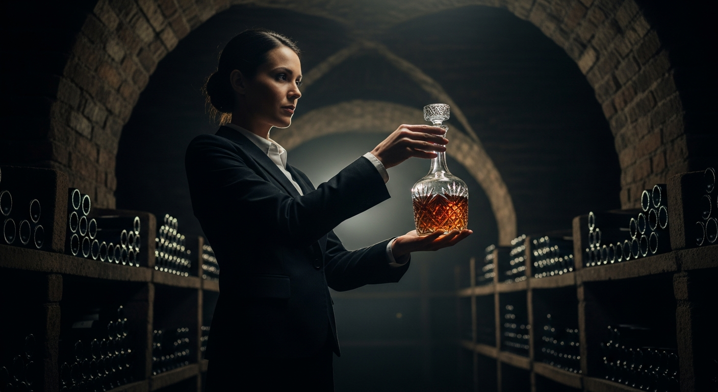 The Sommelier's Cellar: vintage desire and aged secrets