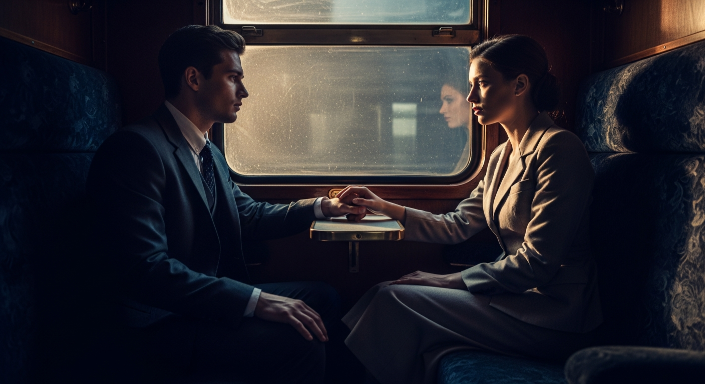 The Train Compartment: a shared journey, an unspoken pact
